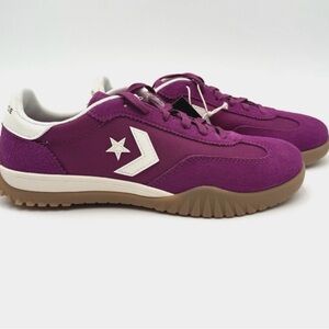 Converse Plum and White Sneakers